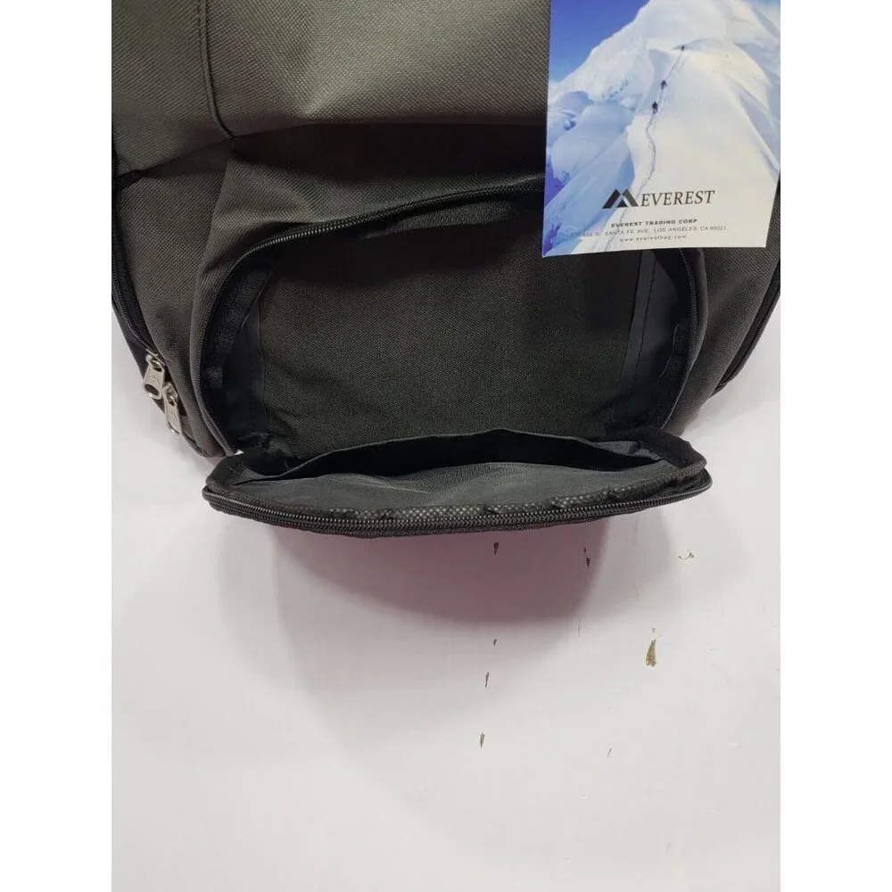 Everest Backpack With Front Mesh Pocket Comfortable Y Design Shoulder Straps